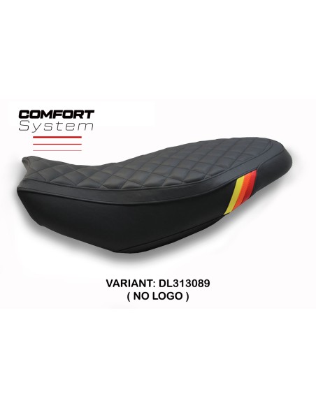 Housse de selle compatible Ducati Scrambler 400/800/1100 (15-22) modèle Vintage comfort system
