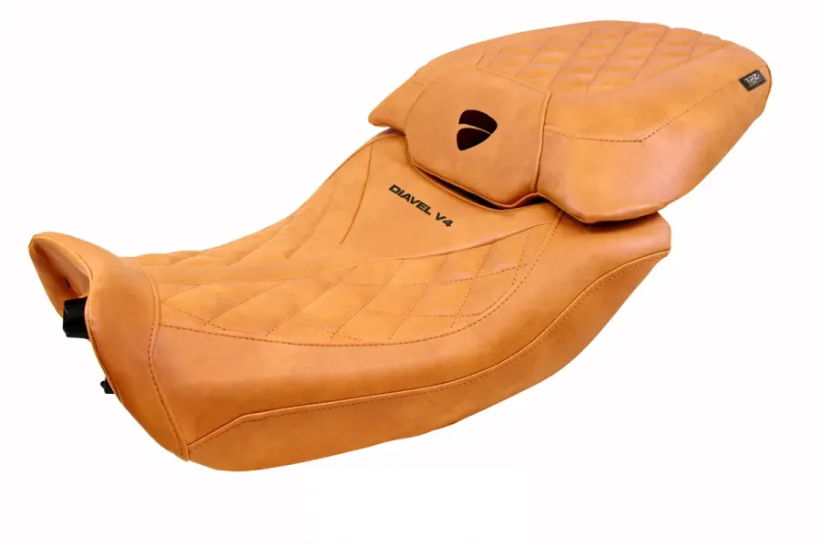 Funda de asiento compatible - Ducati Diavel V4 2023-2026 - mod Diablo Class Comfort System