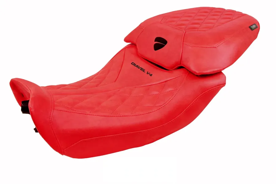 Funda de asiento compatible - Ducati Diavel V4 2023-2026 - mod Diablo Class Comfort System