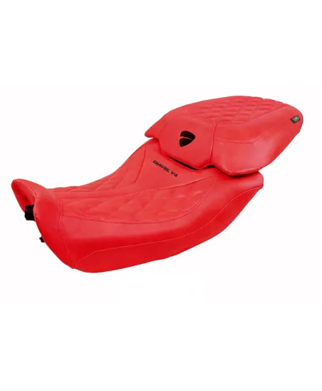 Housse de selle compatible - Ducati Diavel V4 2023-2026 - mod Diablo Class Comfort System