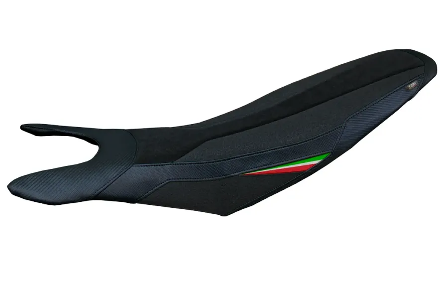 Seat cover compatible - Ducati Hypermotard 698 Mono  2024-2026 - mod Cairoli Velvet Ultragrip