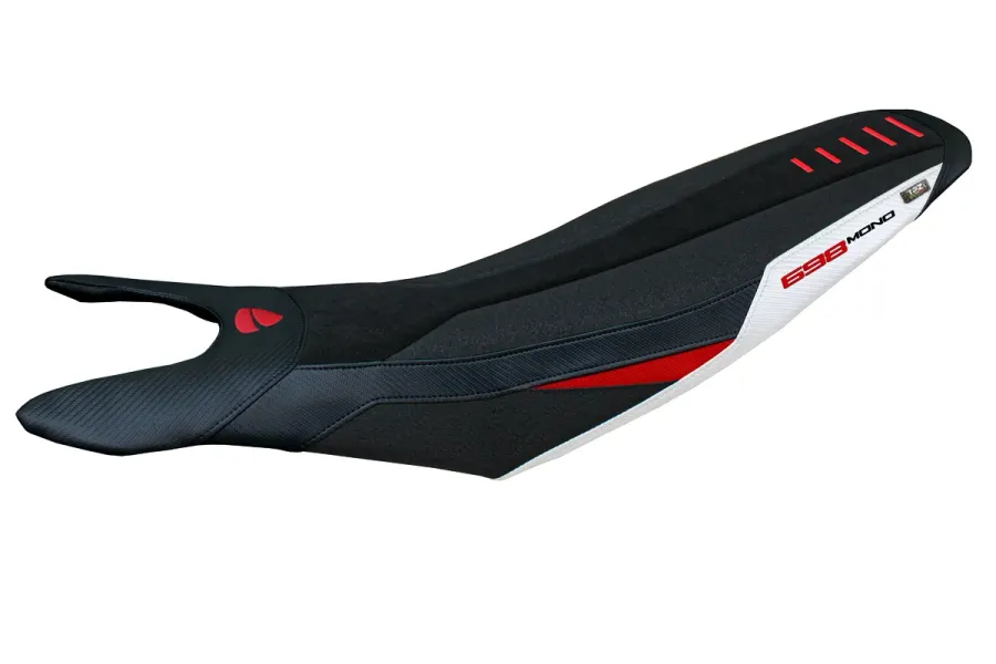 Sitzbezug kompatibel - Ducati Hypermotard 698 Mono  2024-2026 - mod Cairoli Special Color Velvet Ultragrip