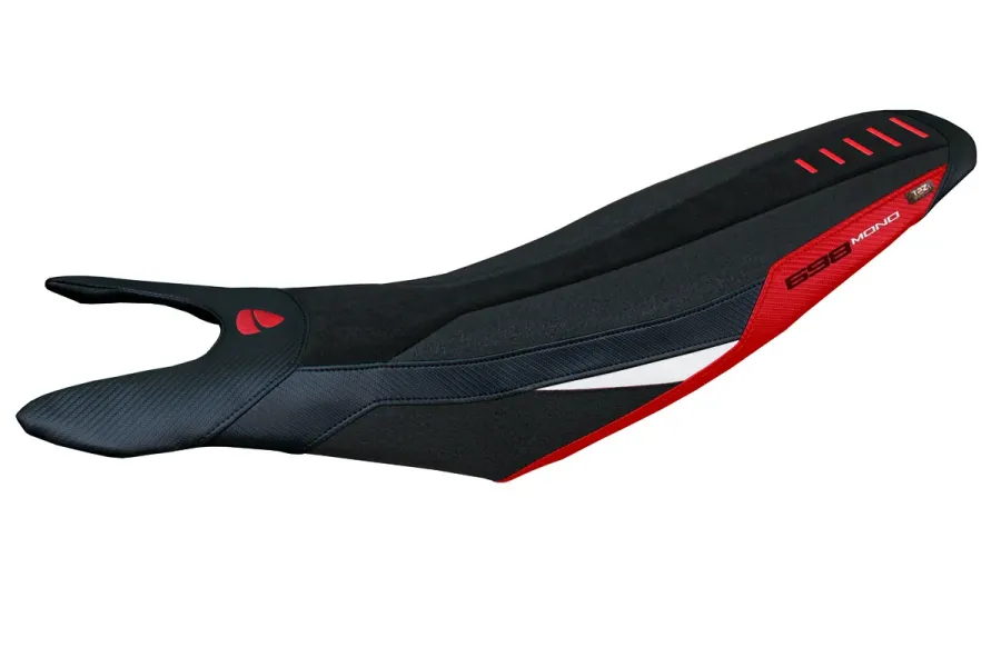 Rivestimento sella compatibile - Ducati Hypermotard 698 Mono 2024-2026 - Mod Cairoli special Velvet Ultragrip Comfort System