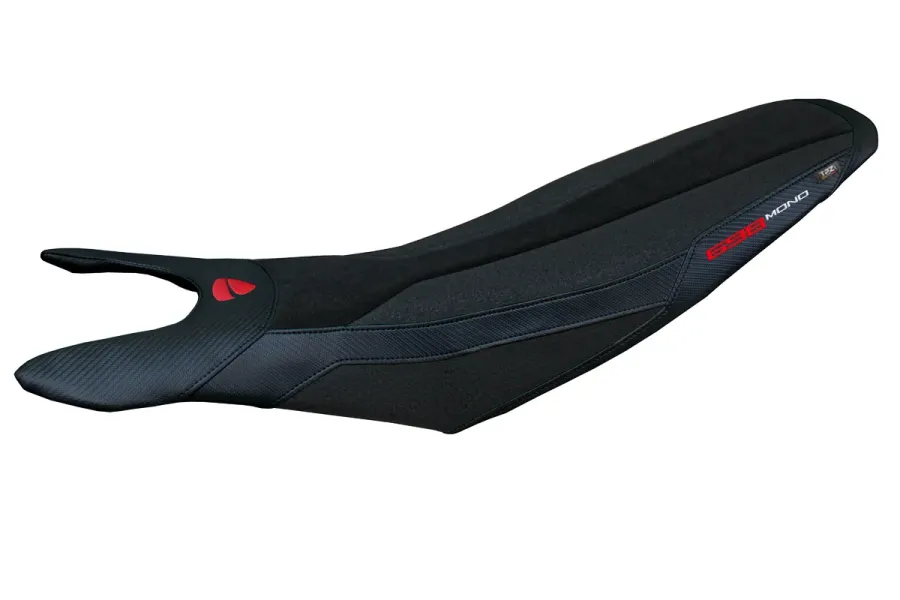 Sitzbezug kompatibel - Ducati Hypermotard 698 Mono  2024-2026 - mod Cairoli Velvet Ultragrip Comfort System