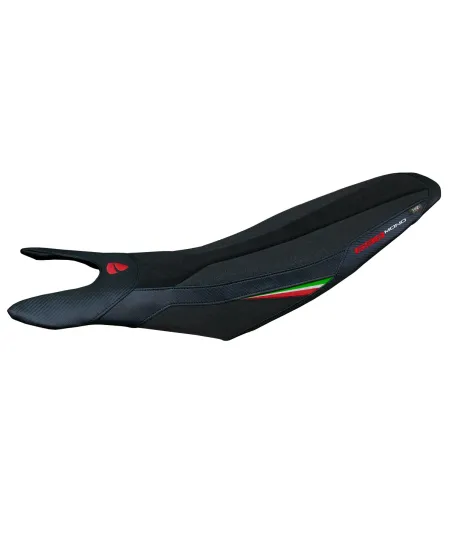 Housse de selle compatible - Ducati Hypermotard 698 Mono  2024-2026 - mod Cairoli Velvet Ultragrip Comfort System