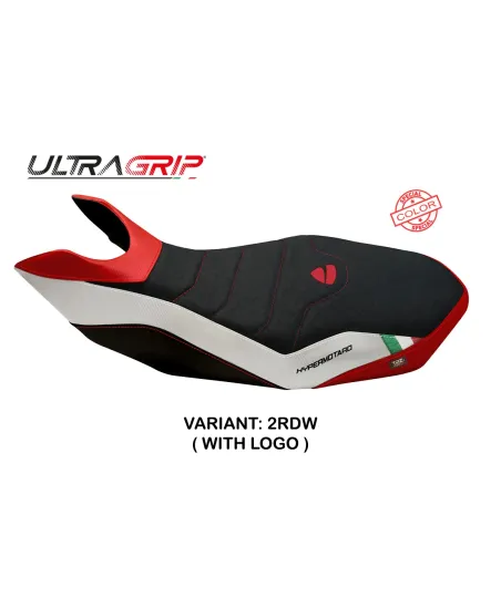Rivestimento sella compatibile - Ducati Hypermotard 796 / 1100 / 1100 EVO 2007 - 2012 - mod Ribe 2 Ultragrip