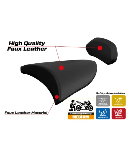 Funda de asiento compatible - Ducati X Diavel 2016 - 2024 - mod Safa