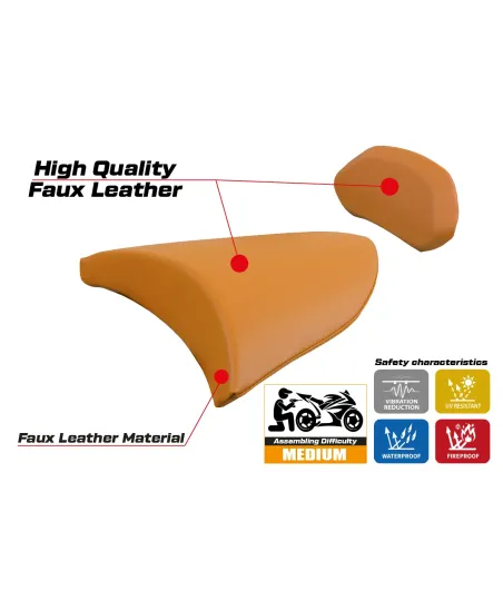 Seat cover compatible - Ducati X Diavel 2016 - 2024 - mod Safa