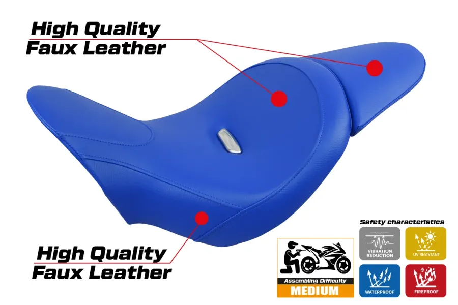 Seat cover compatible - Ducati X Diavel 2016 - 2024 - mod Dubai