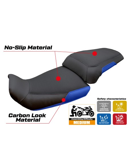 Housse de selle compatible - CF Moto 800 MT Explorer 2022-2026 - mod Fira