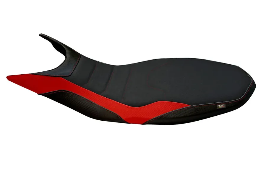 Seat cover compatible - Ducati Hypermotard 821 / 939 2013 - 2018 - mod Megara 1 Ultragrip