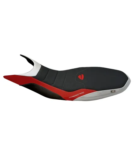 Seat cover compatible - Ducati Hypermotard 821 / 939 2013 - 2018 - mod Megara 1 Ultragrip