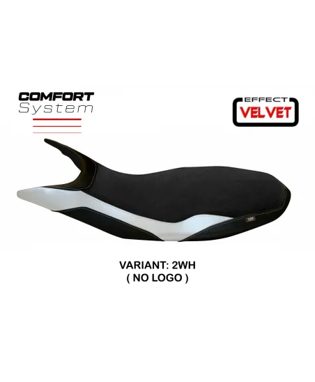 Housse de selle compatible Ducati Hypermotard 821/939 (13-18) modèle Varna 1 Velvet comfort system