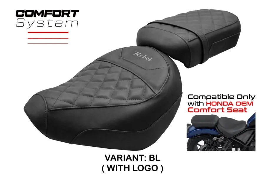 Seat cover compatible - Honda CMX 1100 Rebel 2022-2026 - mod Iksan Comfort System
