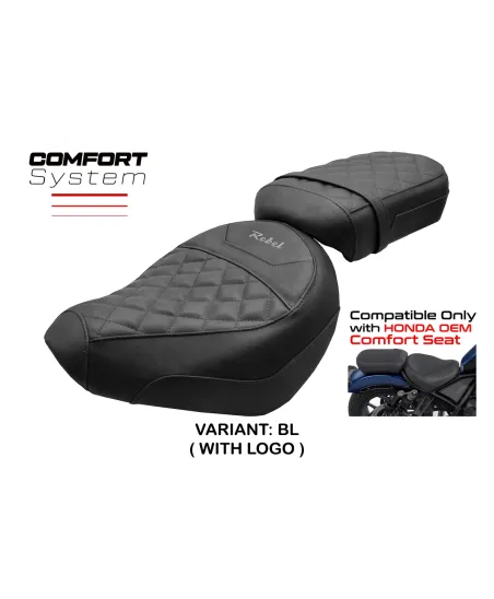Funda de asiento compatible - Honda CMX 1100 Rebel 2022-2026 - mod Iksan Comfort System
