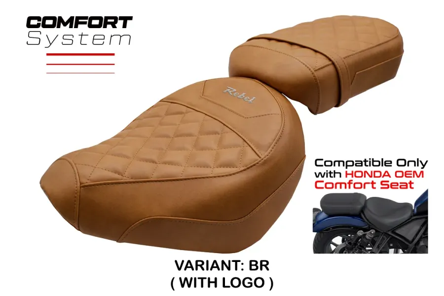 Rivestimento sella compatibile - Honda CMX 1100 Rebel 2022-2026 - mod Iksan Comfort System