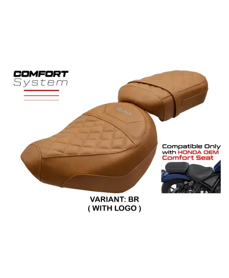 Rivestimento sella compatibile - Honda CMX 1100 Rebel 2022-2026 - mod Iksan Comfort System