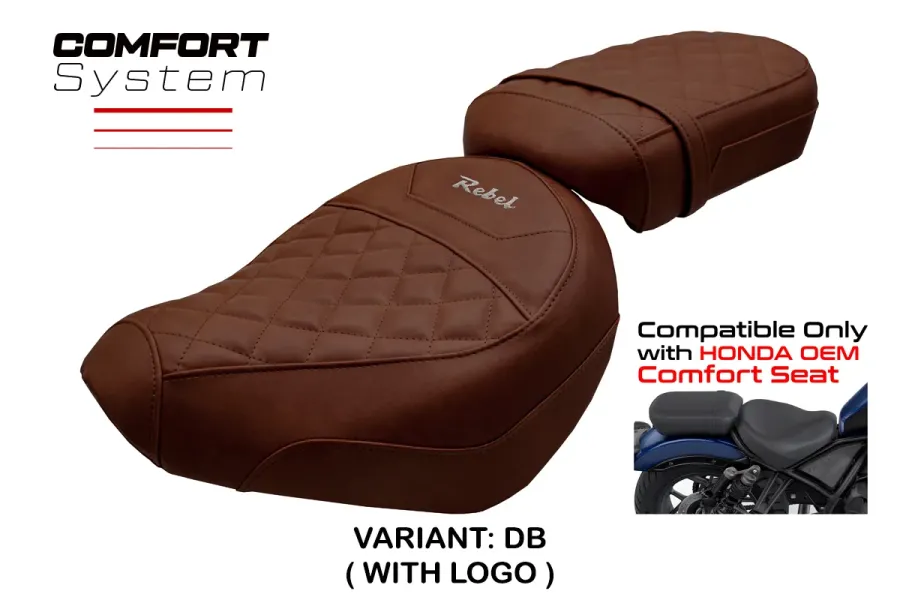 Rivestimento sella compatibile - Honda CMX 1100 Rebel 2022-2026 - mod Iksan Comfort System