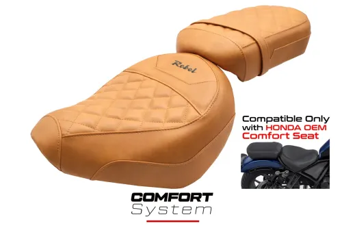 Funda de asiento compatible - Honda CMX 1100 Rebel 2022-2026 - mod Iksan Comfort System