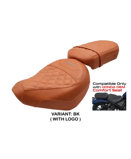 Housse de selle compatible - Honda CMX 1100 Rebel 2022-2026 - mod Iksan