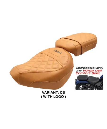 Funda de asiento compatible - Honda CMX 1100 Rebel 2022-2026 - mod Iksan
