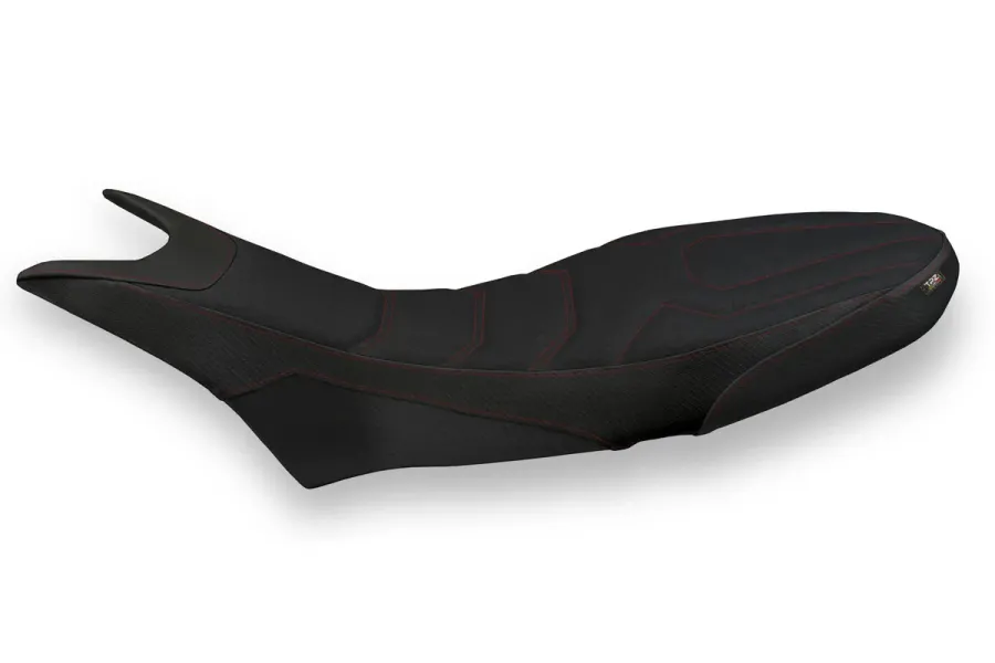 Rivestimento sella compatibile - Ducati Hypermotard 950 2019-2025 - mod Luna 1 Ultragrip