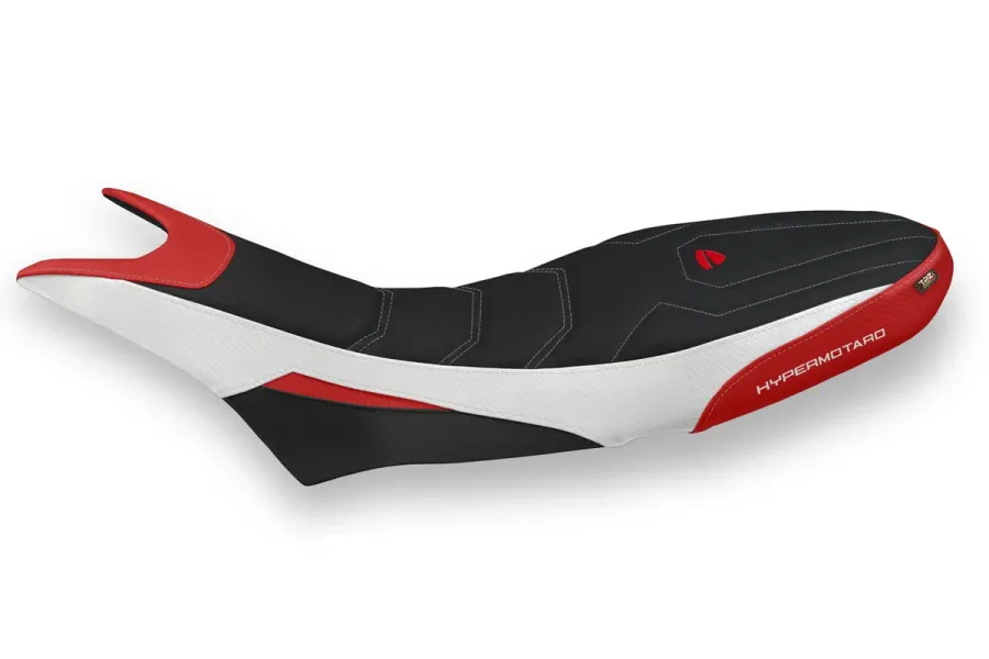 Rivestimento sella compatibile - Ducati Hypermotard 950 2019-2025 - mod Luna 1 Ultragrip