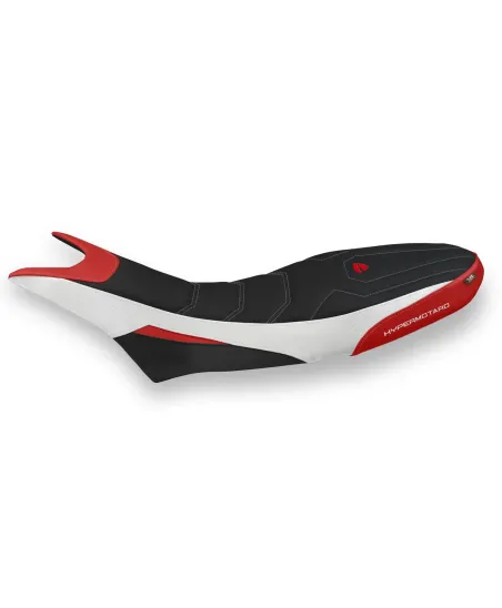 Funda de asiento compatible - Ducati Hypermotard 950 2019-2025 - mod Luna 1 Ultragrip