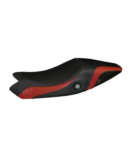 Seat cover compatible - Ducati Monster 1100 EVO 2009 - 2013 - mod Logos Carbon Colat
