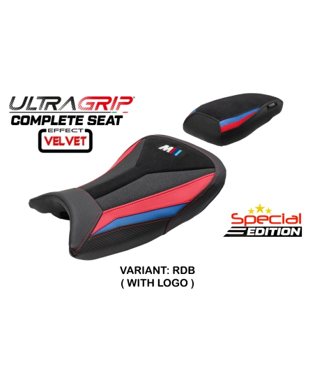 Komplette Sitzbank kompatibel - BMW S 1000 RR 2019-2026 - mod Varel Velvet Special Edition