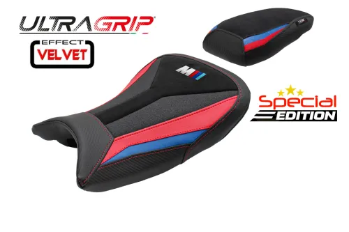 Rivestimento sella compatibile - BMW S 1000 RR 2019-2026 - mod Special Edition Velvet