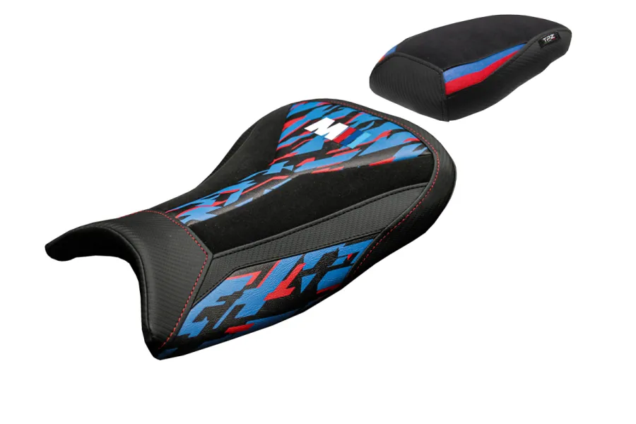 Housse de selle compatible - BMW S 1000 RR 2019-2026 - mod Special Edition Velvet