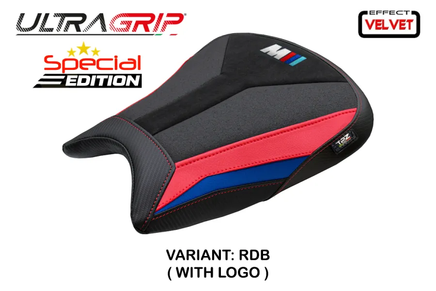 Funda de asiento compatible - BMW M 1000 RR 2023-2026 - mod Melk Special Edition
