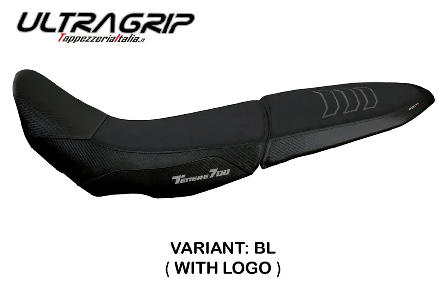 Funda de asiento compatible - Yamaha Tenere 700 2019-2025 - mod Licata Ultragrip