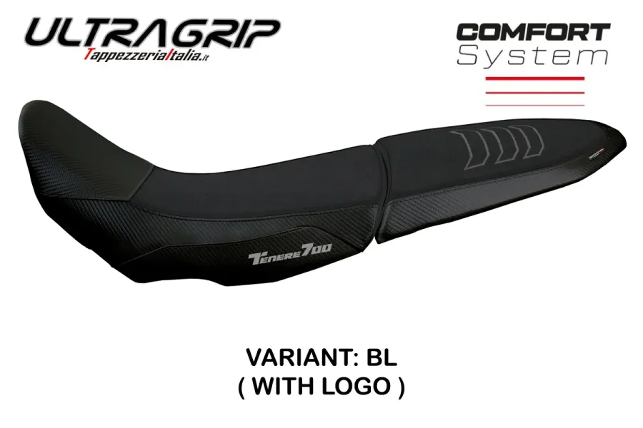 Sitzbezug kompatibel - Yamaha Tenere 700 2019-2025 - mod Gulfi Ultragrip Comfort System