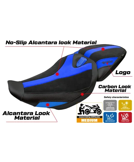 Sitzbezug kompatibel - BMW R 1300 R 2025-2026 - mod Remy Velvet