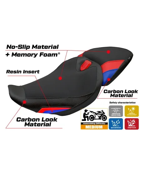Sitzbezug kompatibel - BMW R 1300 RS 2025-2026 - mod Sohar Comfort System