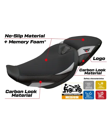 Seat cover compatible - BMW R 1300 RS 2025-2026 - mod Sohar Comfort System