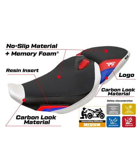 Sitzbezug kompatibel - BMW R 1300 RS 2025-2026 - mod Sohar Comfort System
