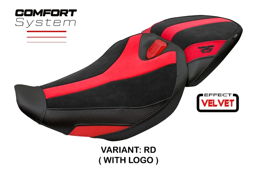 Seat cover compatible - BMW R 1300 RS 2025-2026 - mod Sohar Velvet Comfort System