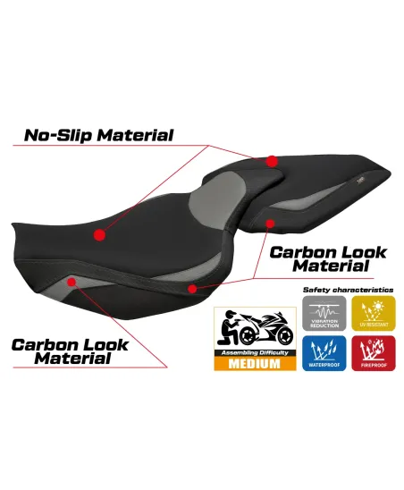 Seat cover compatible - Kawasaki Z 1100 2026 - mod Sagat