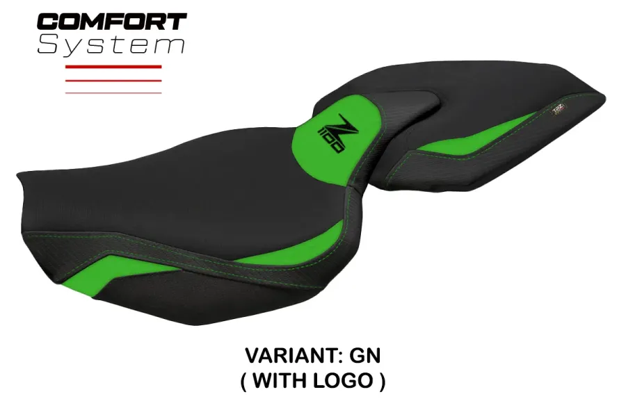 Funda de asiento compatible - Kawasaki Z 1100 2026 - mod Sagat Comfort System