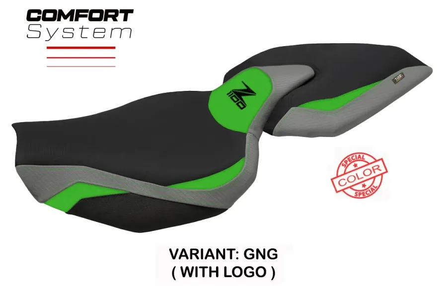 Funda de asiento compatible - Kawasaki Z 1100 2026 - mod Sagat Comfort System