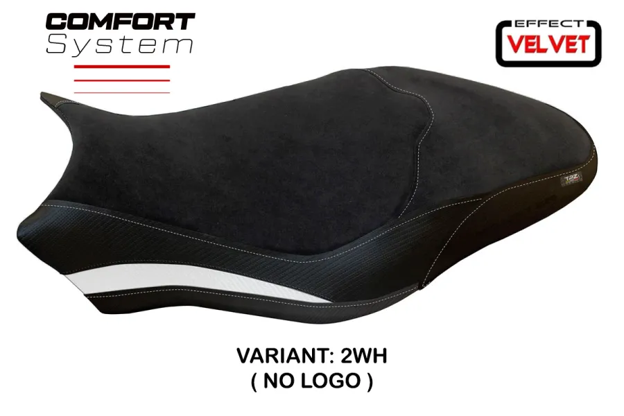 Seat cover compatible Ducati Monster 797 (17-20) Ovada 2 Velvet comfort system model