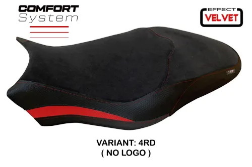 Seat cover compatible Ducati Monster 797 (17-20) Ovada 2 Velvet comfort system model 2