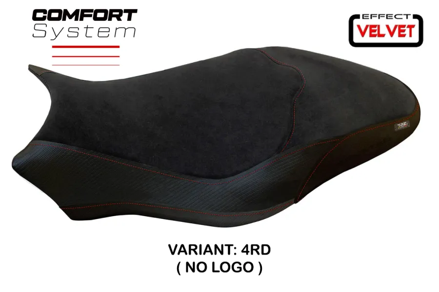 Seat cover compatible Ducati Monster 797 (17-20) Ovada 2 Velvet comfort system model