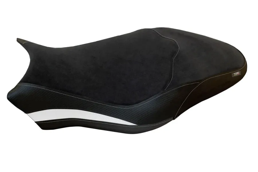 Housse de selle compatible - Ducati Monster 797 2017 - 2020 - mod Ovada 2 Velvet Comfort System