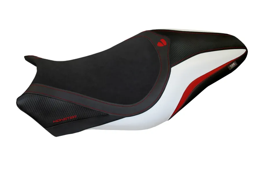 Housse de selle compatible - Ducati Monster 821/1200 2014 - 2016 - mod Turis Velvet