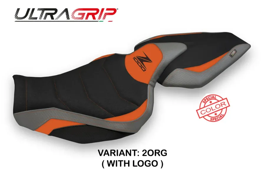 Seat cover compatible - Kawasaki Z 1000 2014 - 2021 - mod Hedemora 1 Ultragrip