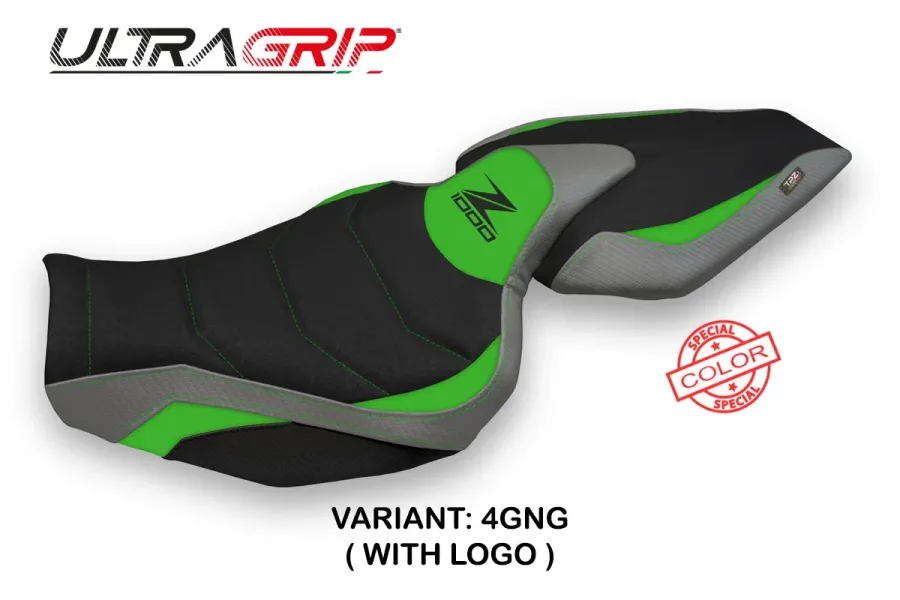 Sitzbezug kompatibel - Kawasaki Z 1000 2014 - 2021 - mod Hedemora 1 Ultragrip